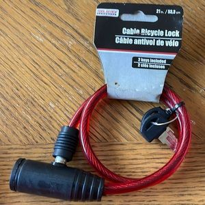 Cable Bicycle Lock